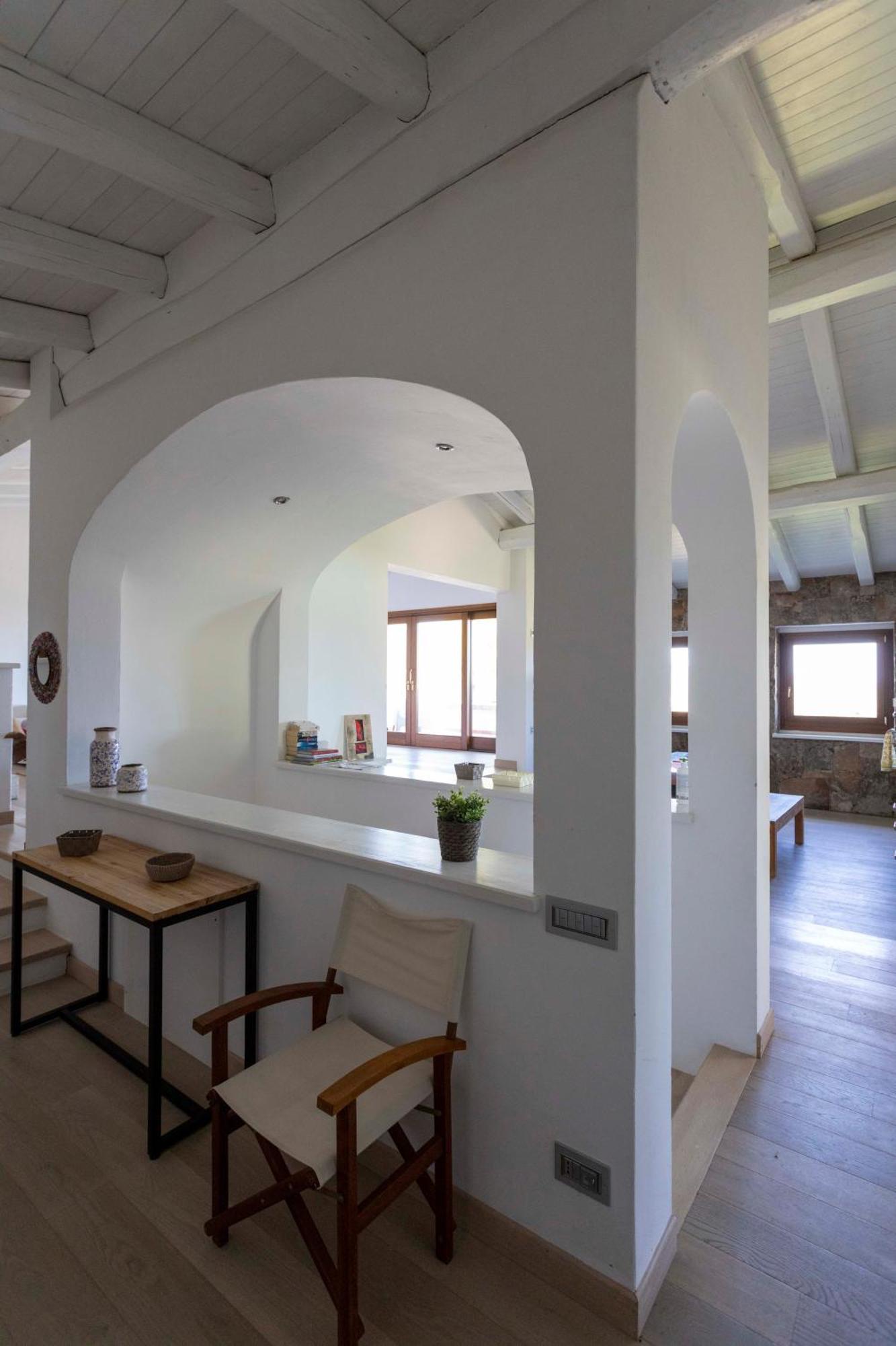 Villa Alba Esclusiva Villa Con Piscina A Sfioro E Vista Mozzafiato Sul Mare Cugnana Exterior foto