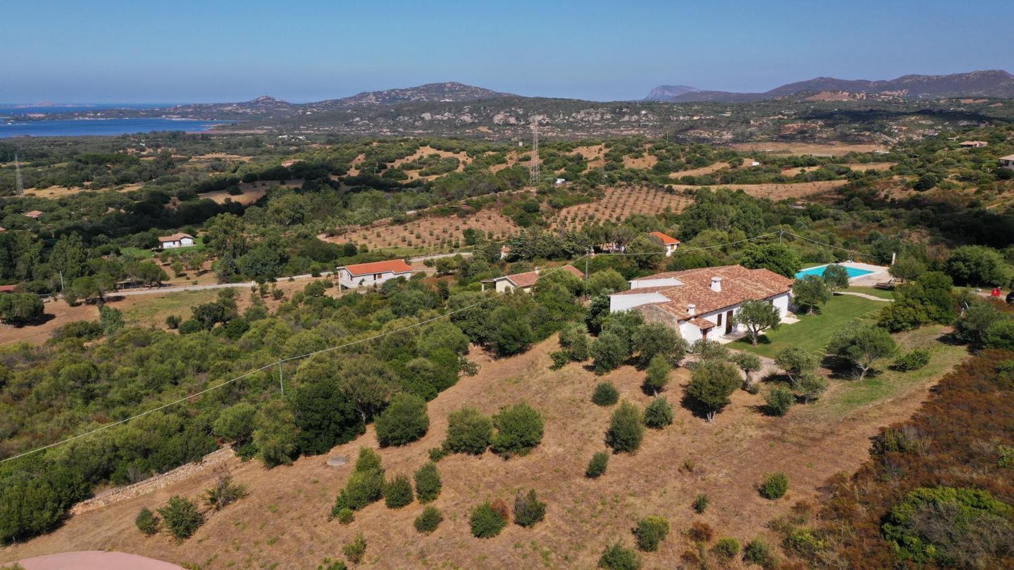 Villa Alba Esclusiva Villa Con Piscina A Sfioro E Vista Mozzafiato Sul Mare Cugnana Exterior foto