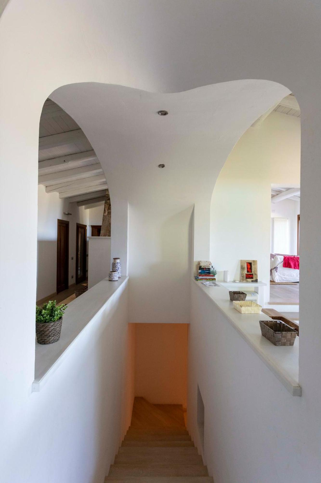 Villa Alba Esclusiva Villa Con Piscina A Sfioro E Vista Mozzafiato Sul Mare Cugnana Exterior foto