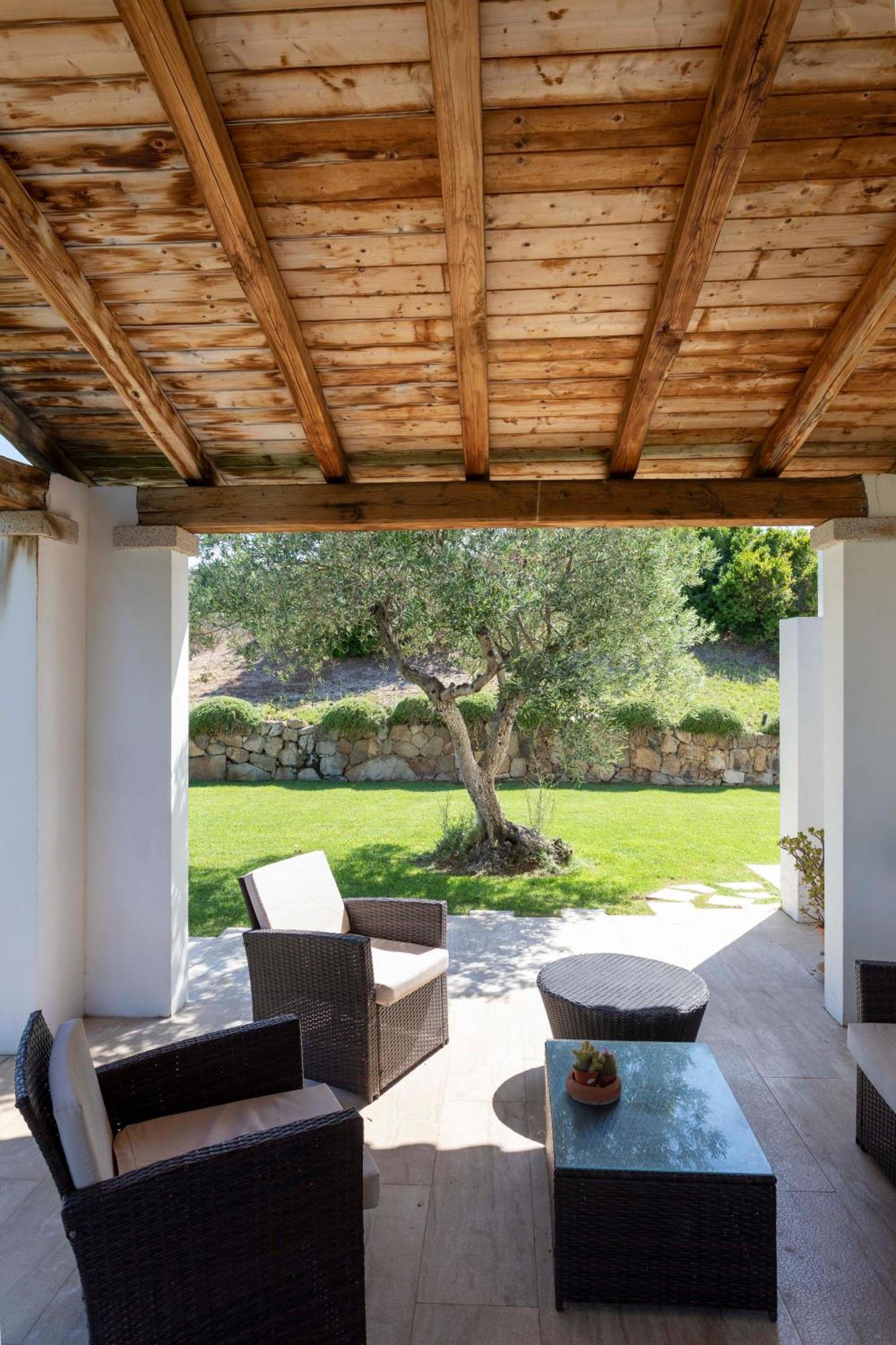Villa Alba Esclusiva Villa Con Piscina A Sfioro E Vista Mozzafiato Sul Mare Cugnana Exterior foto