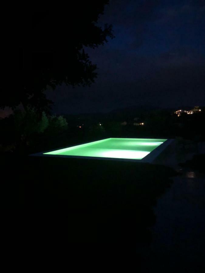Villa Alba Esclusiva Villa Con Piscina A Sfioro E Vista Mozzafiato Sul Mare Cugnana Exterior foto